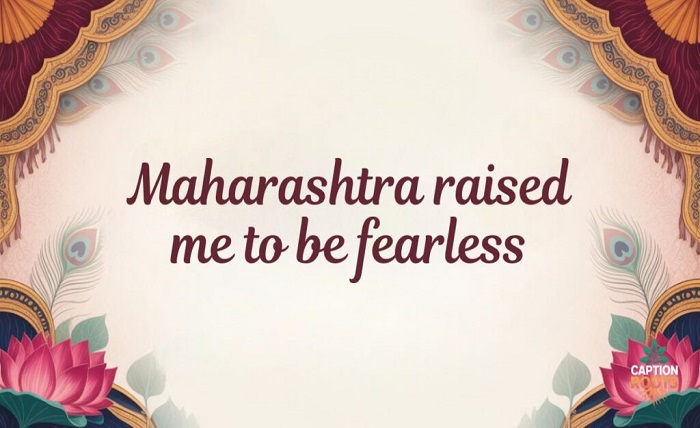 caption in marathi