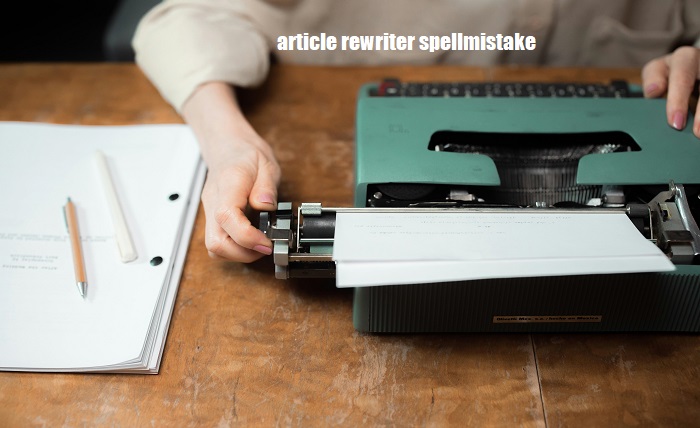 article rewriter spellmistake