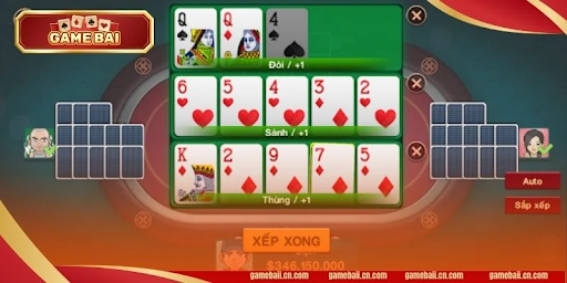 Mau Binh Card Game